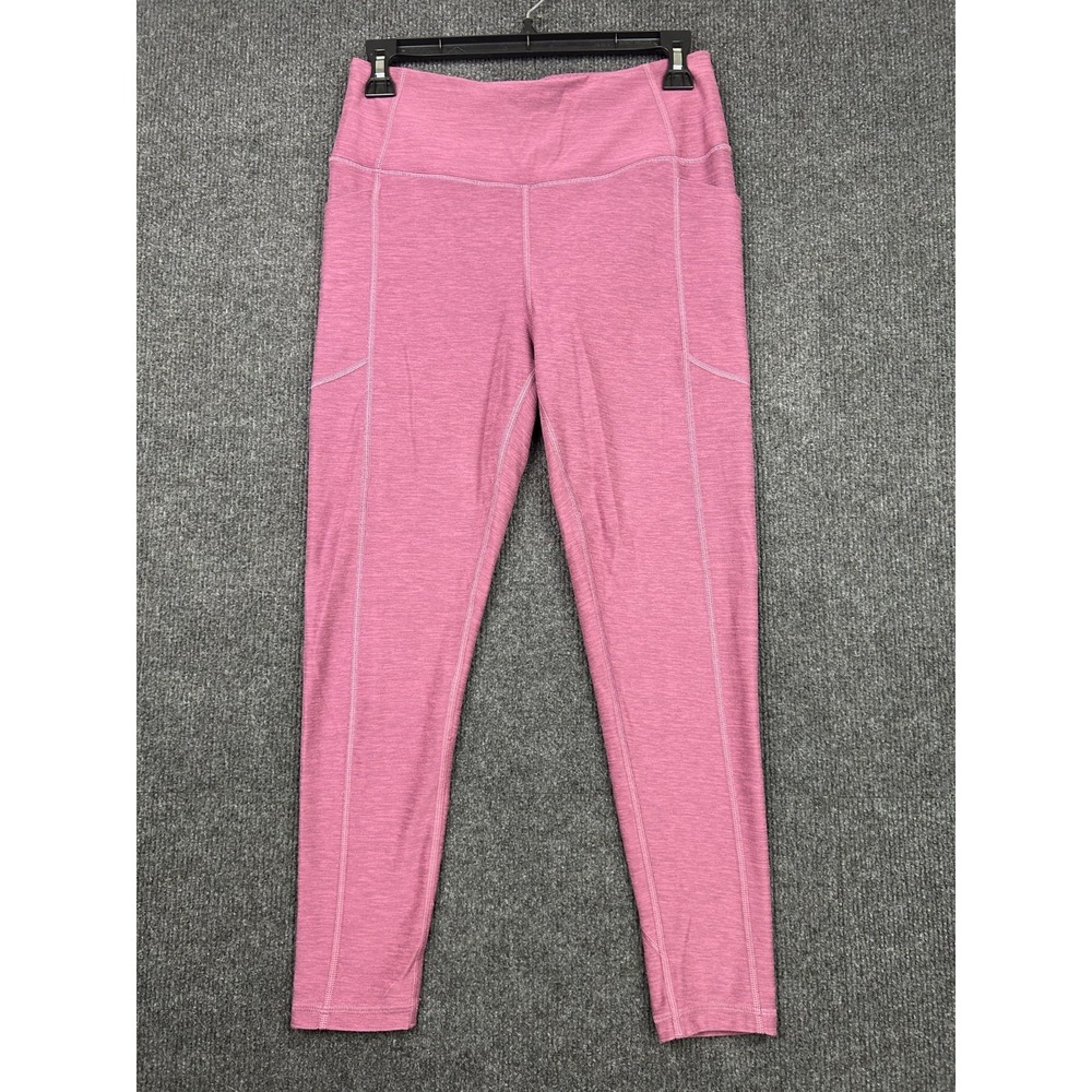 Victoria's Secret Women's Leggings‎ Athleisure Purple Stretch Pockets Cropped